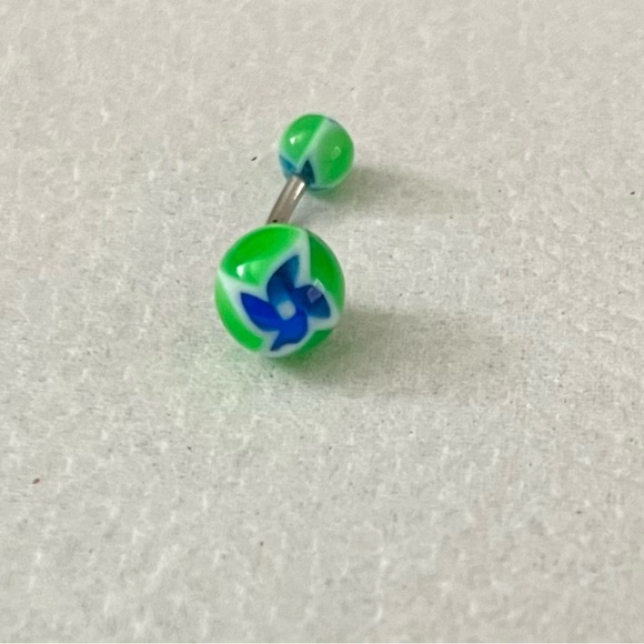 Colorful Belly Button Rings Set - Picture 4 of 6